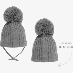 Sätila of Sweden Hats*Grey Park Large Pom-Pom Hat