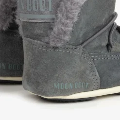 Moon Boot Snow Boots|Snow Boots*Grey Suede Baby s