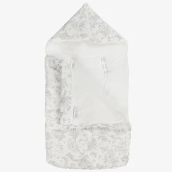 Tartine et Chocolat Nests*Grey Toile De Jouy Cotton Nest (81cm)