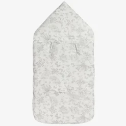 Tartine et Chocolat Nests*Grey Toile De Jouy Cotton Nest (81cm)