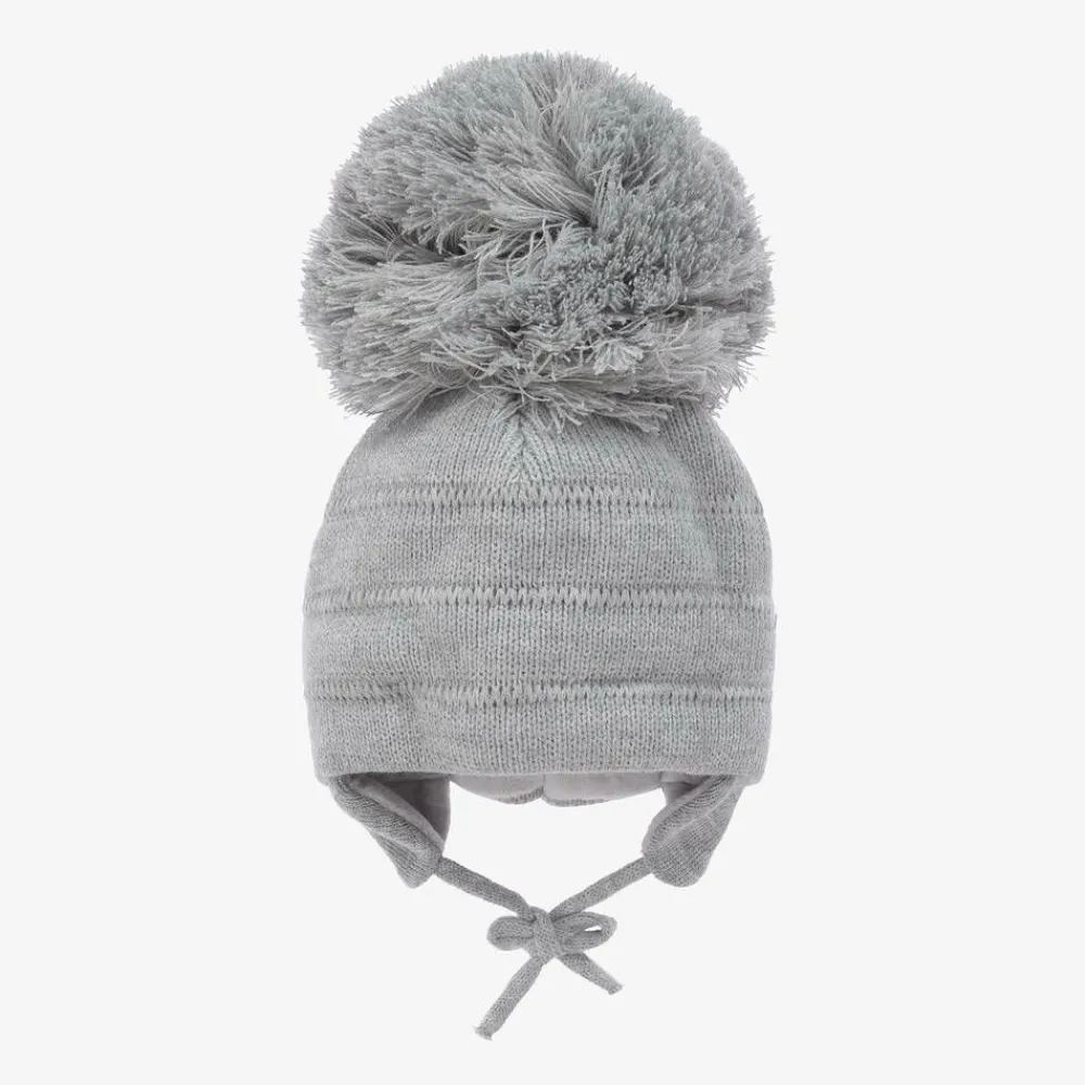 Sätila of Sweden Hats*Grey Tuva Giant Pom-Pom Hat