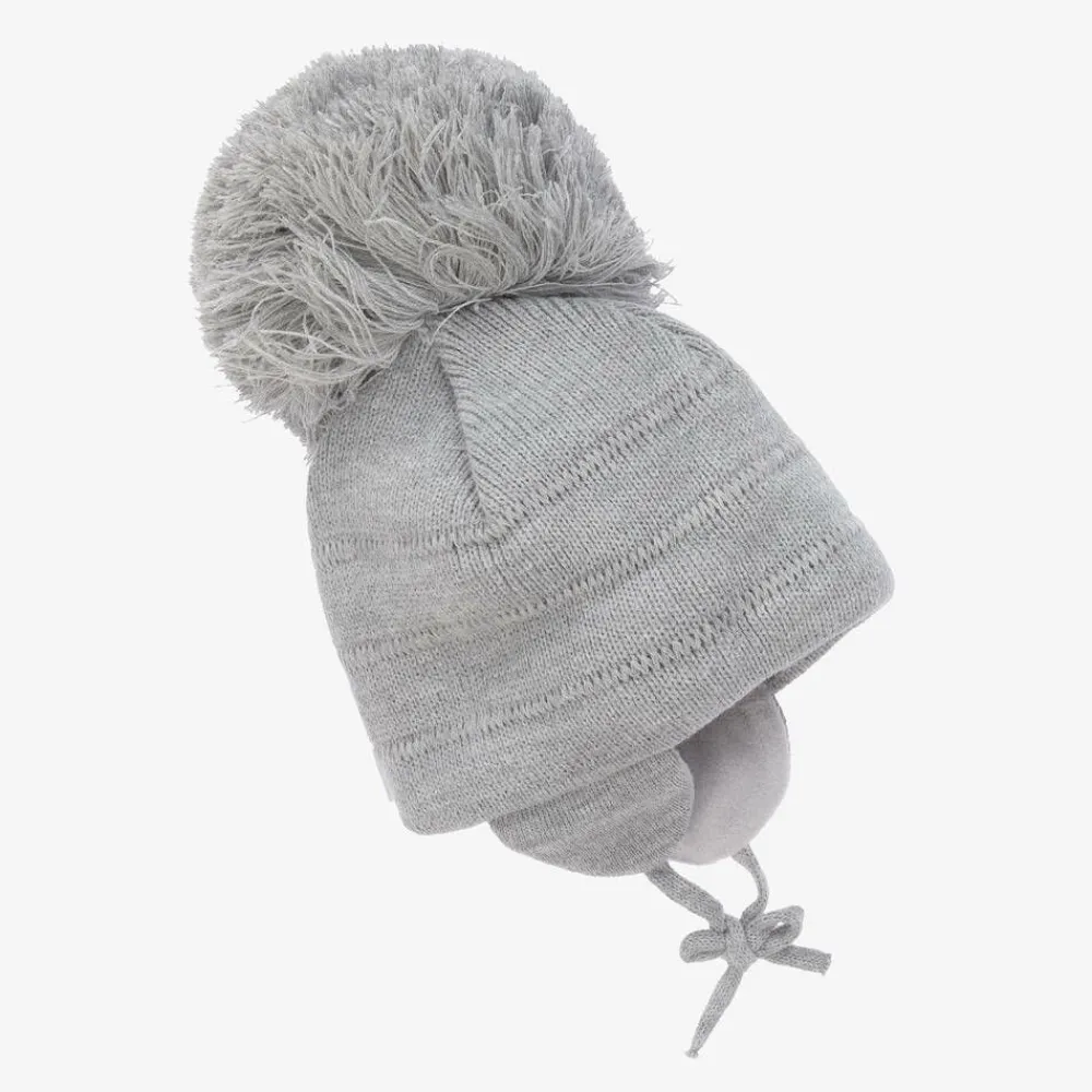 Sätila of Sweden Hats*Grey Tuva Giant Pom-Pom Hat