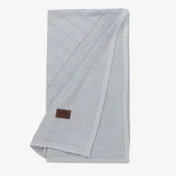 Jamiks Gifts*Grey Viscose Knit Baby Blanket (100cm)