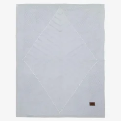 Jamiks Gifts*Grey Viscose Knit Baby Blanket (100cm)