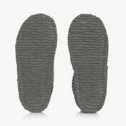 Giesswein Slippers|Slippers*Grey Wool Boot Slippers