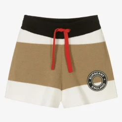 Burberry Shorts|Shorts*Icon Stripe Merino Wool Baby Shorts