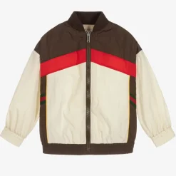 Gucci Coats & Jackets*Ivory & Brown Track Jacket