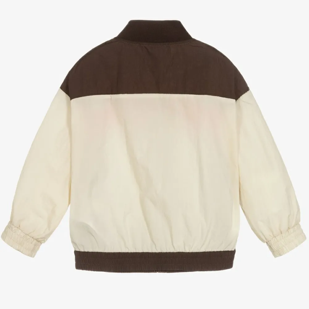 Gucci Coats & Jackets*Ivory & Brown Track Jacket