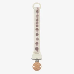 Elodie Sleeping Accessories*Ivory Adored Dummy Clip