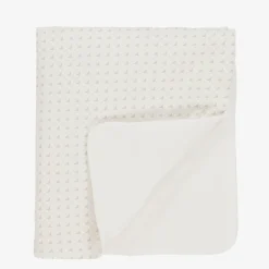 Emporio Armani Blankets & Shawls*Ivory & Beige Cotton Padded Blanket (73cm)