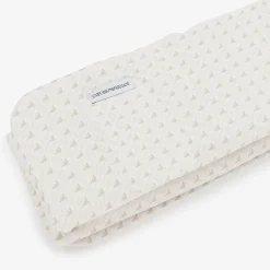 Emporio Armani Blankets & Shawls*Ivory & Beige Cotton Padded Blanket (73cm)