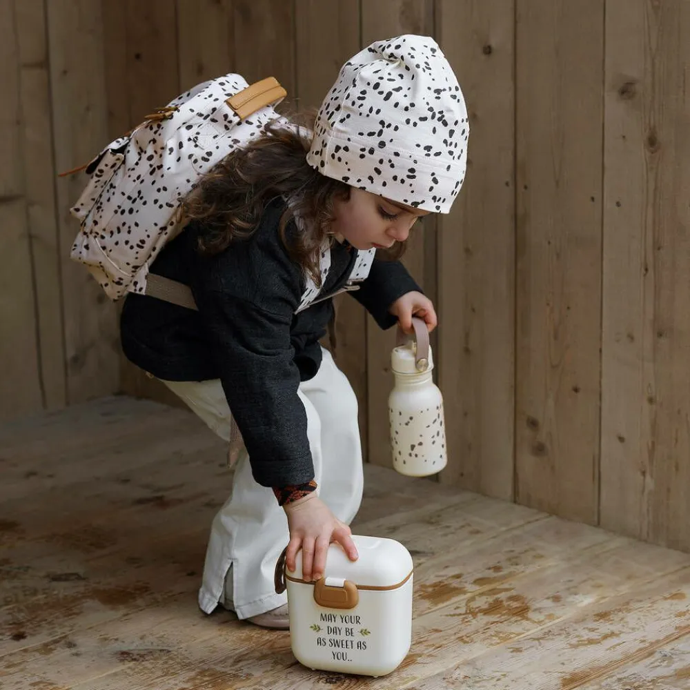 Elodie Lunch Accessories|Lunch Accessories*Ivory & Beige Lunch Box (14cm)