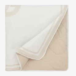 Dolce amp; Gabbana Gifts*Ivory & Beige Padded DG Blanket (81cm)