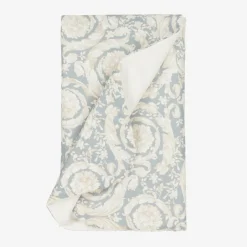 Versace Blankets & Shawls*Ivory & Grey Barocco Blanket (75cm)