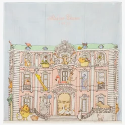 Atelier Choux Paris Gifts|Sleeping Accessories*Ivory & Pink Organic Cotton Swaddles (3 Pack)