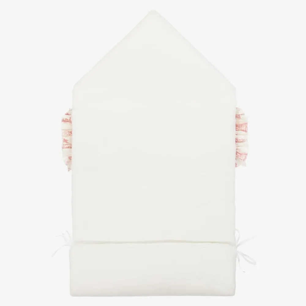 Pureté Du... Bébé Nests*Ivory & Pink Toile de Jouy Nest (75cm)