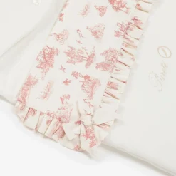 Pureté Du... Bébé Nests*Ivory & Pink Toile de Jouy Nest (75cm)