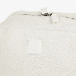 Elodie Bags*Ivory Bouclé Shell Changing Bag (34cm) whitebouclé
