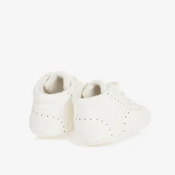 Mayoral Newborn Pre Walkers|Pre Walkers*Ivory Brogue Pre-Walker Shoes