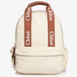 Chloé Gifts*Ivory Canvas Changing Backpack (35cm)