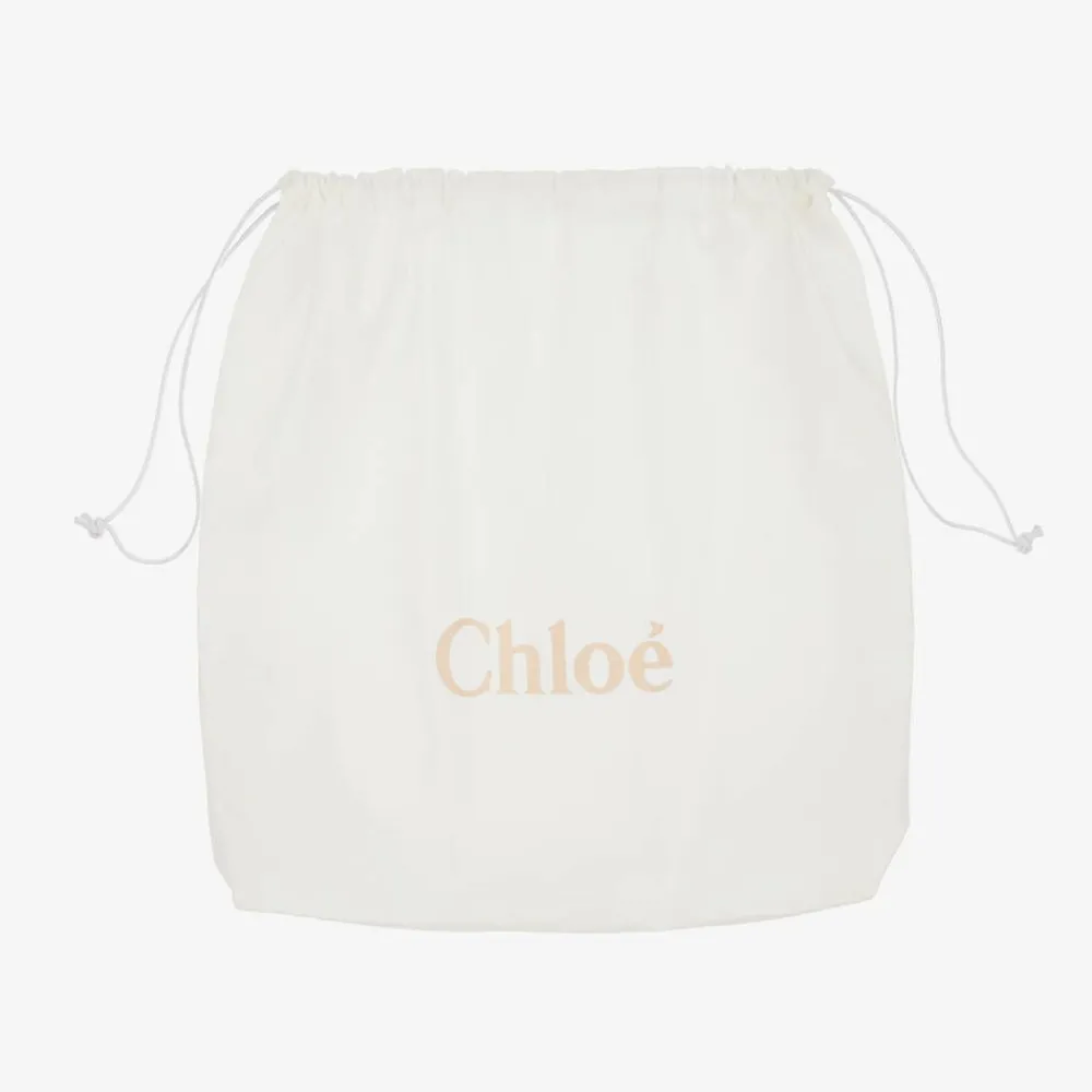 Chloé Gifts*Ivory Canvas Changing Backpack (35cm)