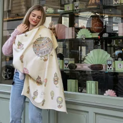 Atelier Choux Paris Gifts*Ivory Cashmere Blanket (120cm)