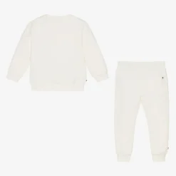 Tommy Hilfiger Tracksuits|Tracksuits*Ivory Cotton Baby Tracksuit