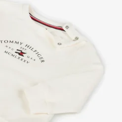 Tommy Hilfiger Tracksuits|Tracksuits*Ivory Cotton Baby Tracksuit