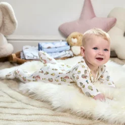 Atelier Choux Paris Gifts|Babysuits*Ivory Cotton Balloons Babygrow