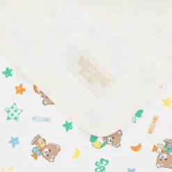 Moschino Baby Blankets & Shawls*Ivory Cotton Blanket (70cm)