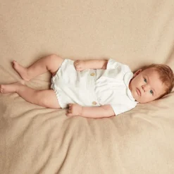 Ancar Outfit Sets|Outfit Sets*Ivory Cotton Buster Suit