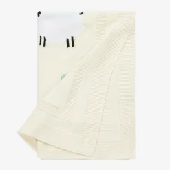 Stella McCartney Kids Gifts*Ivory Cotton Counting Sheep Blanket (73cm)