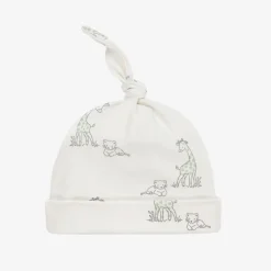 Kissy Love Gifts*Ivory Cotton Giraffe Happiness Baby Hat