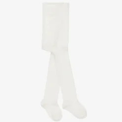 Falke Tights*Ivory Cotton Knit Baby Tights