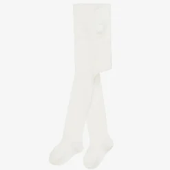 Falke Tights*Ivory Cotton Knit Baby Tights