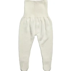 Minutus Trousers|Trousers*Ivory Cotton Knit Baby Trousers