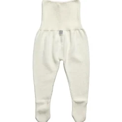 Minutus Trousers|Trousers*Ivory Cotton Knit Baby Trousers