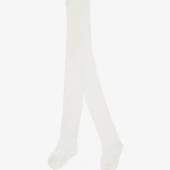 Falke Tights*Ivory Cotton Knit Tights