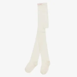 Country Kids Tights*Ivory Cotton Knitted Tights