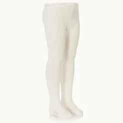 Country Kids Tights*Ivory Cotton Knitted Tights