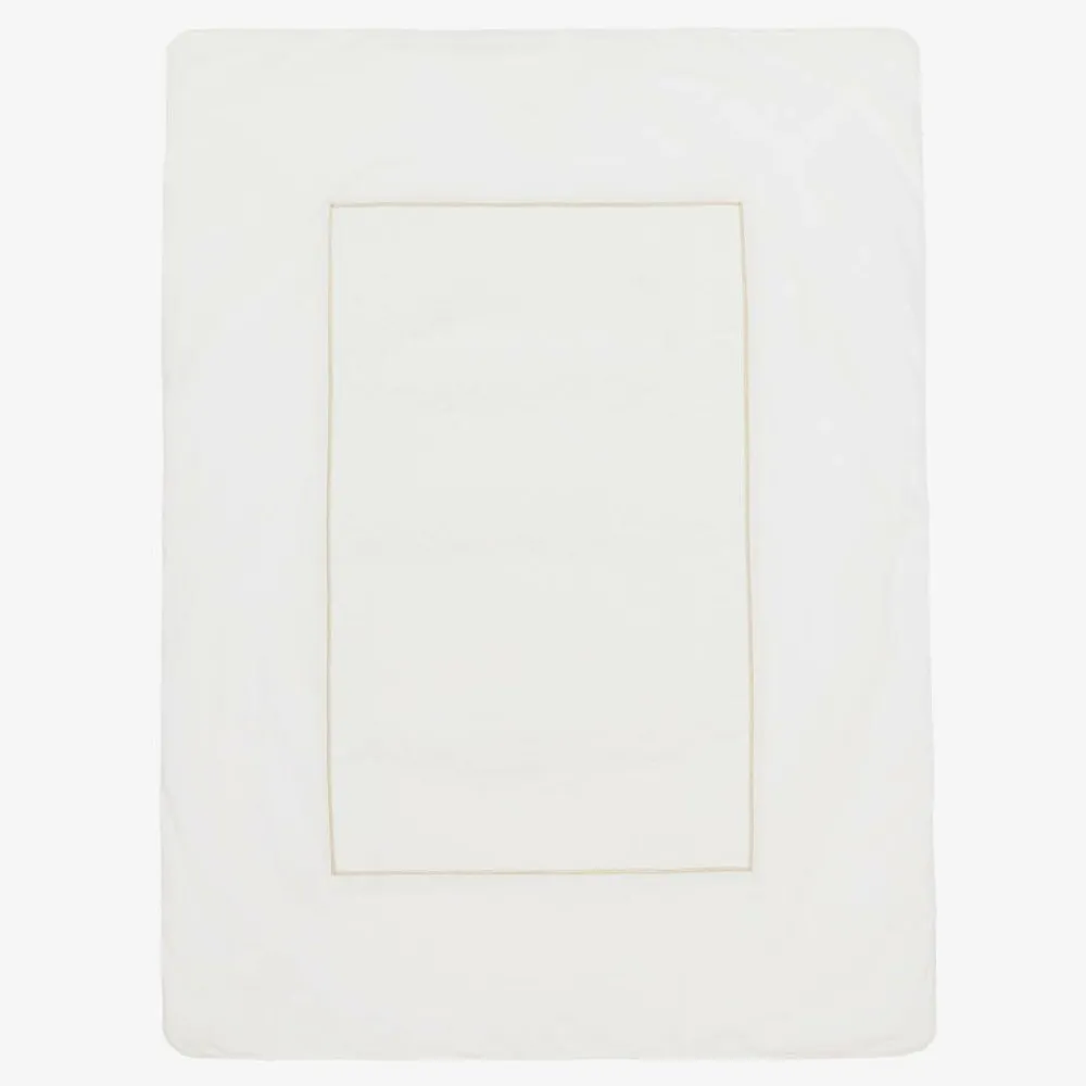 Tartine et Chocolat Gifts*Ivory Cotton Padded Baby Blanket (99cm)