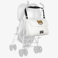 Moschino Baby Gifts*Ivory Cotton Teddy Bear Changing Bag (49cm)