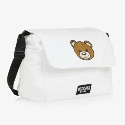 Moschino Baby Gifts*Ivory Cotton Teddy Bear Changing Bag (49cm)