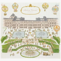 Atelier Choux Paris Gifts|Sleeping Accessories*Ivory Cotton Versailles Swaddle (100cm)