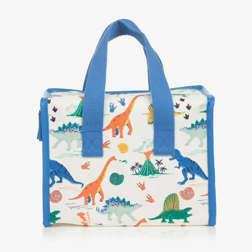 Powell Craft Lunch Accessories|Lunch Accessories*Ivory Dinosaur Print Lunch Bag (20cm)