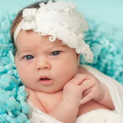 Cute Cute Hair Accessories*Ivory Feather Headband