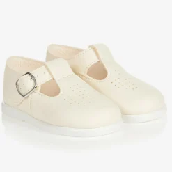 Early Days First Walkers|First Walkers*Ivory First Walker Shoes