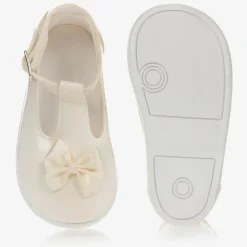 Early Days First Walkers|First Walkers*Ivory First-Walker Shoes