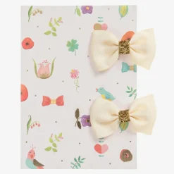 Milledeux Hair Accessories*Ivory Hair Clips (2 Pack)