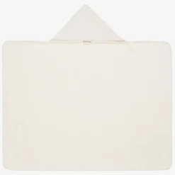 Bonpoint Towels & Robes*Ivory Hooded Cotton Baby Towel (92cm)